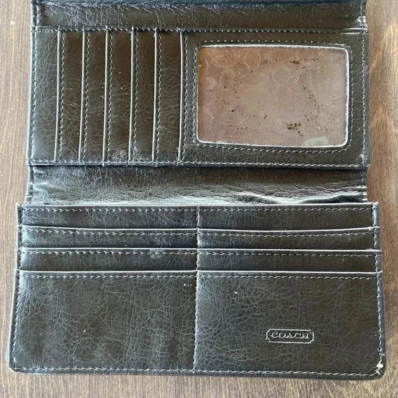 Coach | Leather/ Jacquard Wallet - Picture 4 of 6